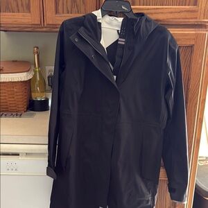 COPY - Canada Goose Black Hooded Trench  Coat